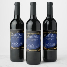 Rótulo de garrafa de vinho, rótulos de lembranças 