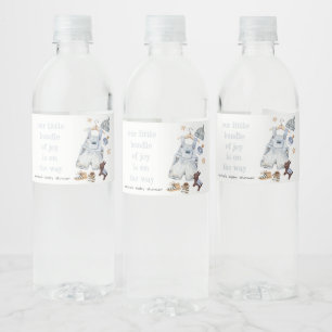Rótulo De Garrafa De Vinho Roupas de bebês bonitos essenciais Chá de fraldas