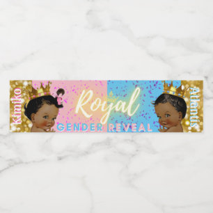 Rótulo De Garrafa De Vinho Sexo Real Africano Revela Rosa Brilho Azul Dourado