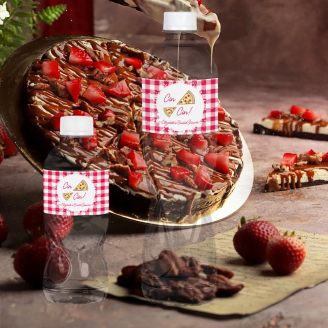 Rótulo De Garrafa De Vinho That's Amore Bridal Shower (Criador carregado)