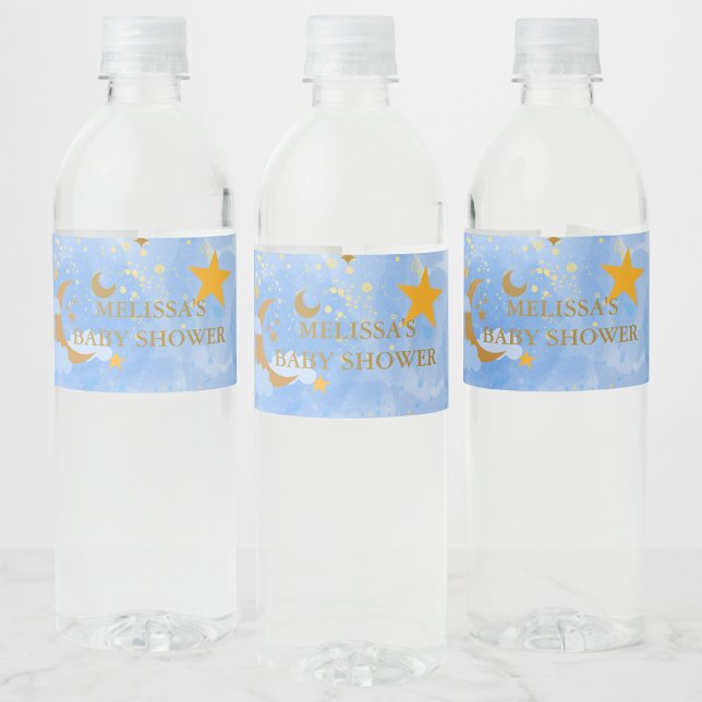 Rótulo De Garrafa De Vinho Twinkle Twinkle Little Star Personalizado (Criador carregado)