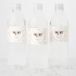 Rótulo De Garrafa De Vinho Um pequeno buu Halloween está quase chegando baby