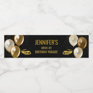 Rótulo De Garrafa De Vinho Unidade por Festa de aniversário