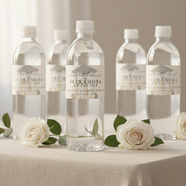 Rótulo De Garrafa De Vinho Whimsical Calligraphy Graduation Bow