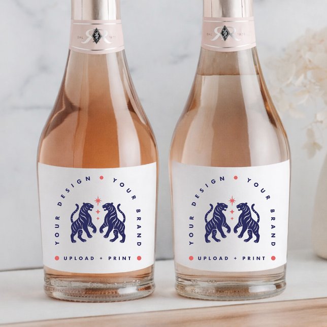 Rótulo de Garrafa Personalizado | Rótulos com Uplo (Upload your artwork and turn any bottle into event decor, custom merch, or a stylish gift)