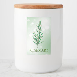 Rótulo de Plantas Rosemary