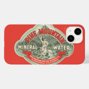 Rótulo de Produto Antigo, Água Mineral Pine Mounta