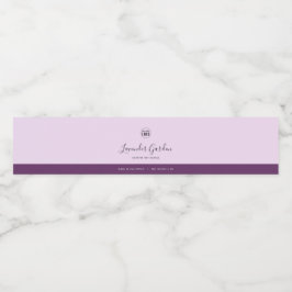 Rótulo de Produto de Contraste de Cores Editáveis