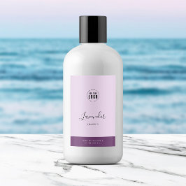 Rótulo de Produto de Contraste de Cores Editáveis