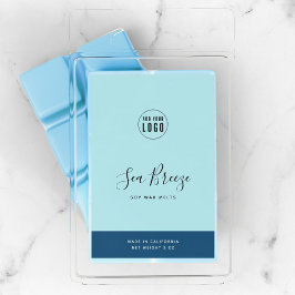 Rótulo de Produto de Contraste de Cores Editáveis