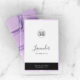 Rótulo de Produto de Contraste de Cores Editáveis