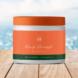 Rótulo de Produto de Contraste de Cores Editáveis