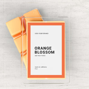 Rótulo de Produto Minimalista e Cor Editável