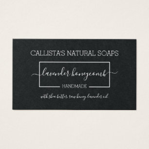 Rótulo de produto para embalagem de sabão branco