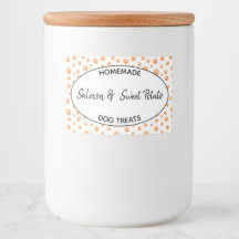 Rótulo de Tratamento de Cães Homemade