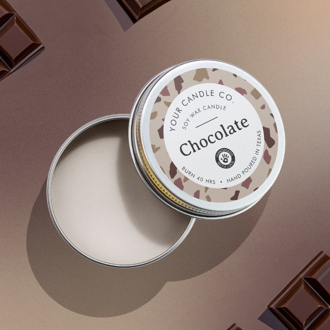 Rótulo de Vela Personalizado - Adesivo Personalizá (Criador carregado)