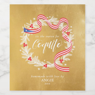 Rótulo de Vinho da Frota de Natal