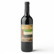 Rótulo de Vinho de Dubai