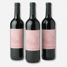 Rótulo de Vinho do Kentucky Derby