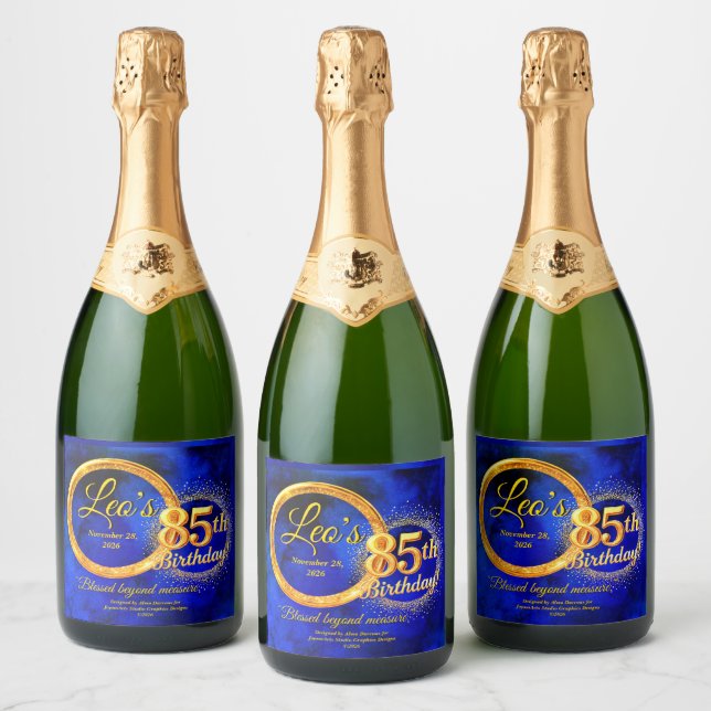 Rótulo de Vinho Espumante (Garrafas)