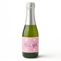 rótulo de vinho espumante (moça)