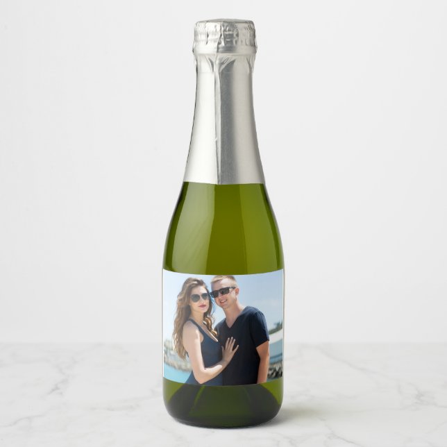 RÓTULO DE VINHO PERSONALIZADO COM FOTO (Frente)