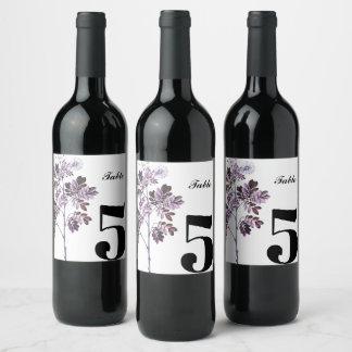 Rótulo de vinho personalizado Elegante Rótulo de m