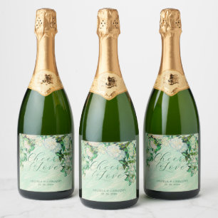 Rótulo de Vinho Rosas de Van Gogh Etiqueta de Vinh