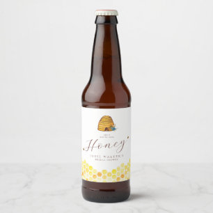 Rótulo do frasco de cerveja de Chá de panela de ab