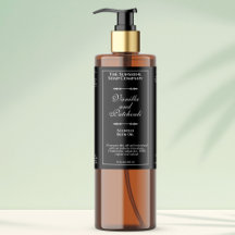 Rótulo do frasco de cosméticos à prova d'água, pre