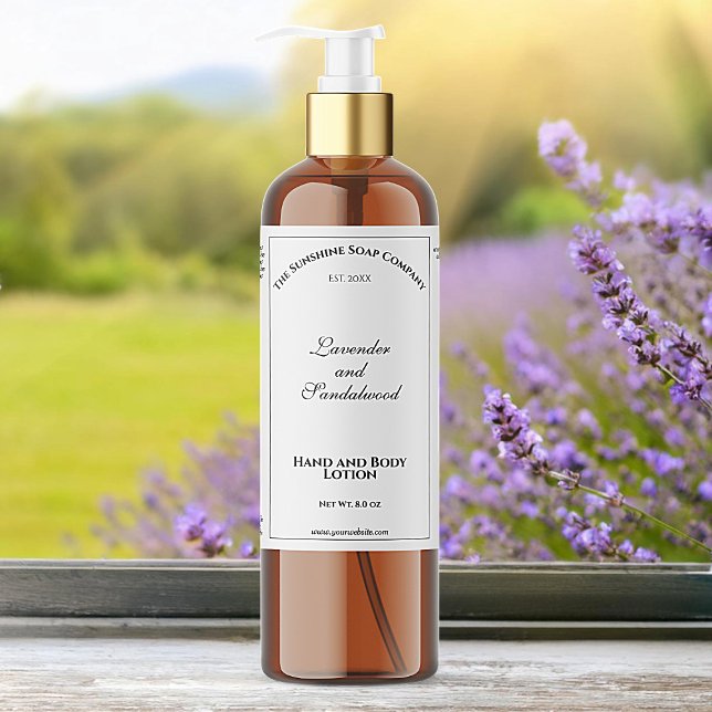 Rótulo do frasco de cosméticos à prova de água bra (Criador carregado)