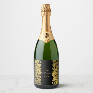 RÓTULO DO FRASCO DE Vinho Espumante PERSONALIZADO