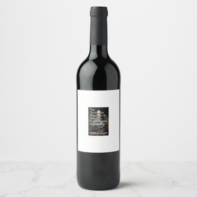 Rótulo do frasco de vinho (ou de vinho espumante)  (Frente)