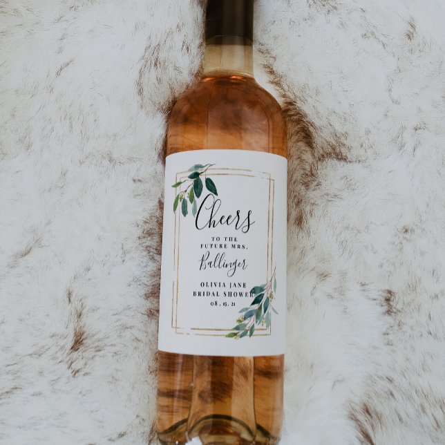 Rótulo do Vinho Verde Eucalyptus (Criador carregado)