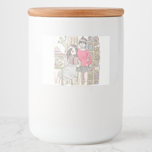 RÓTULO PARA COMIDA さにむれじ (Frente)