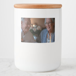 Rótulo Para Comida Adicionar Foto de Aniversário Personalizar