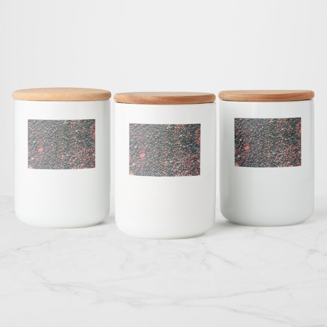 Rótulo Para Comida amora vermelha mexida (Garrafas)