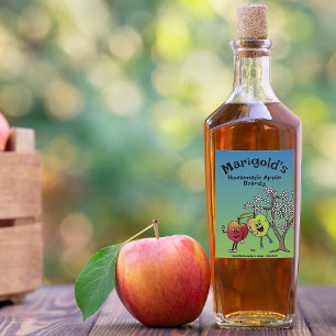 Rótulo Para Comida Apple Pals Cartoon Compoon Pie e muito mais