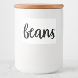 Rótulo Para Comida Armazenamento de Comidas Domésticos de Cozinha Cer