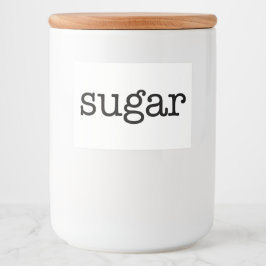 Rótulo Para Comida Armazenamento de Comidas Domésticos de Cozinha Cer