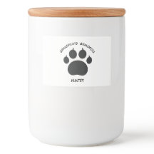 Avô preto-e-branco, 1 grande pata de cachorro