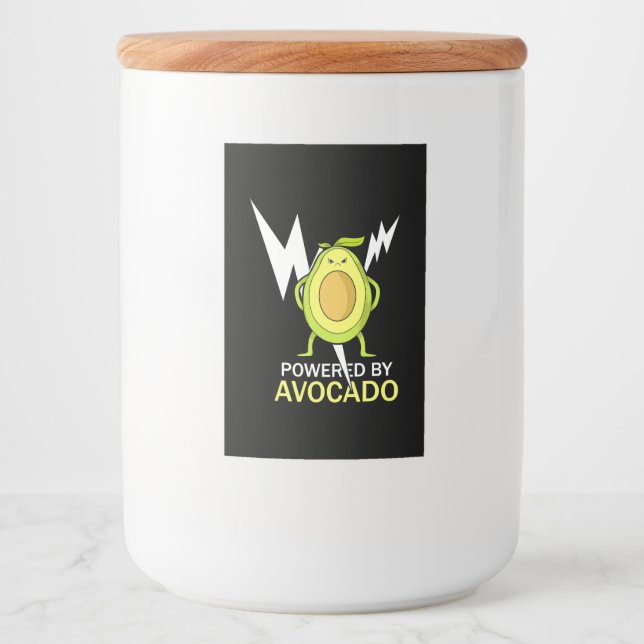 Rótulo Para Comida Avocado Por Avocado (Frente)