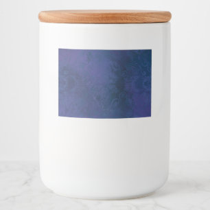 Rótulo Para Comida azul