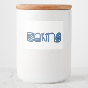 Rótulo Para Comida Baking