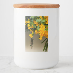 Rótulo Para Comida Beleza Flor de Ouro