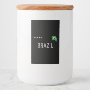 Rótulo Para Comida Brasil: Futebol de futebol com fã mostra coração