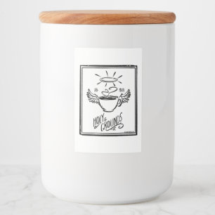 RÓTULO PARA COMIDA CAFÉ TERRA SANTA