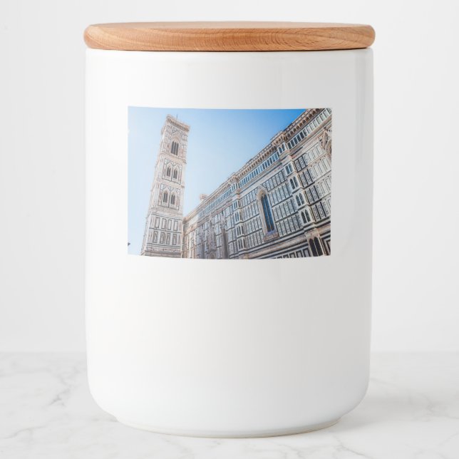 Rótulo Para Comida Catedral de Florença (Frente)