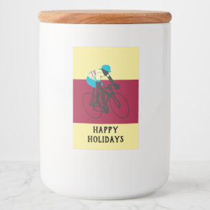 Rótulo Para Comida Ciclista nº 2
