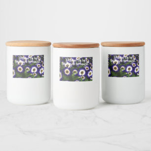 Rótulo Para Comida Citações bonitas da flor